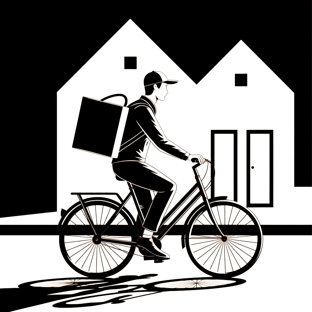 Курьер в Самокат